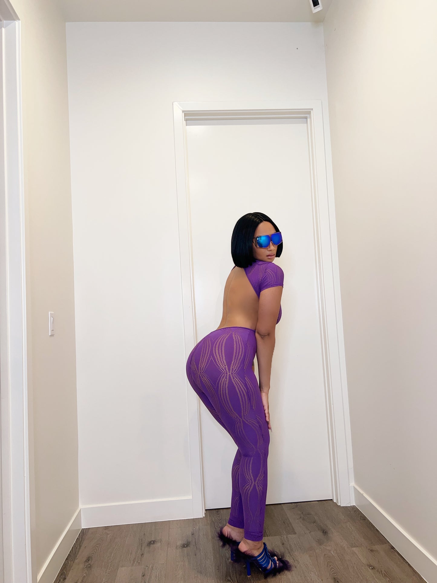 LOVER GIRL PURPLE JUMPSUIT