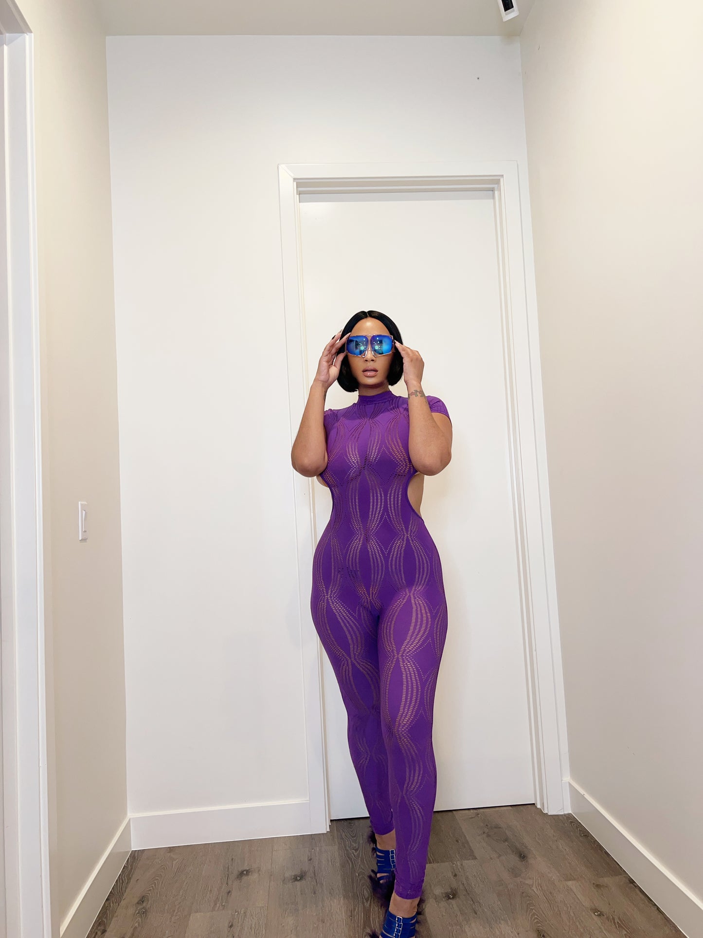 LOVER GIRL PURPLE JUMPSUIT